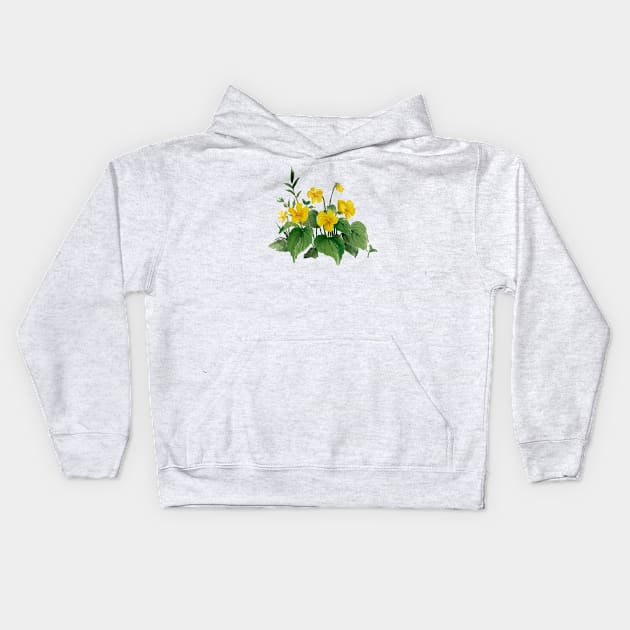 January 9th birthday flower Kids Hoodie by birthflower